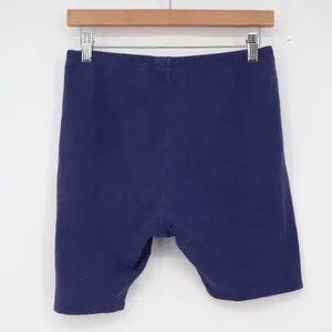 Cheetah Sport Womens Navy Blue Cotton Spandex Biker Shorts Size L Made in USA thumbnail 4