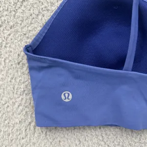 Lululemon Like A Cloud Sports Bra Wild Indigo Blue Athletic Athleisure Women 10 thumbnail 3