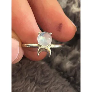 Z36 ring size 6.75 925 sterling silver thumbnail 5