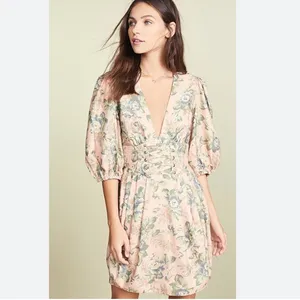 NWOT Zimmermann Tempest Lace Up Dress thumbnail 4