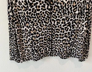 Kate Spade Animal Print Pajama Top Size Large thumbnail 4