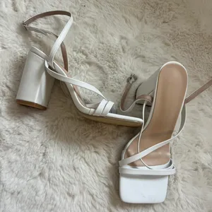 White square high heels Size 5.5 thumbnail 3