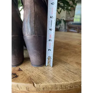 DIBA TRUE WOMEN'S WILL TON WESTERN BOOTS - ROUND TOE ZIPPER Size 8 thumbnail 5
