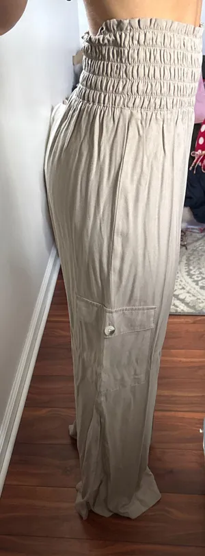 REWASH linen pants thumbnail 2