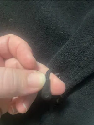 Columbia Black Fleece Jacket with White Logo Tag thumbnail 10