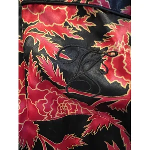 VS victorias Secret Gold Label Vintage Floral Button Down LS‎ Sleep Shirt SZ M thumbnail 4