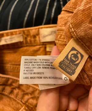 Universal Thread Rust Brown High Waisted Jean Shorts thumbnail 5