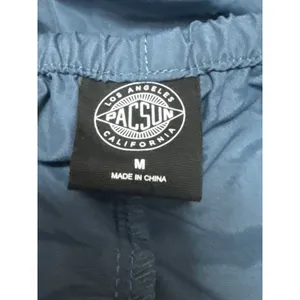 NEW Pacsun Women's Blue Side Stripe High Rise Wide Leg Baggy Track Pants Size M thumbnail 4