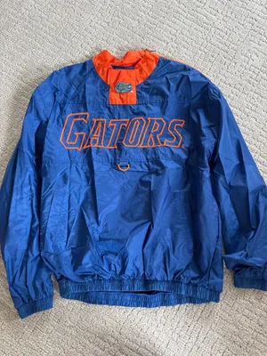 Fans UF Gators Rain Jacket Pullover Blue Size M thumbnail 1