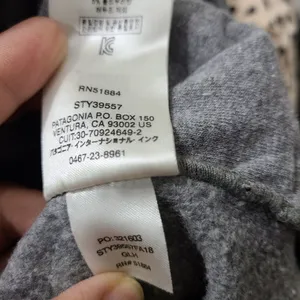 Patagonia -859 Pastel Logo Uprisal‎ Hoddie - grey - Medium thumbnail 6