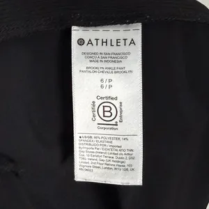 Athleta Brooklyn Mid Rise Ankle Pant Black Size 6 Petite thumbnail 5