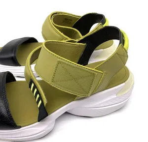 SOREL Explorer Blitz Stride Sandals Olive Green Black White 9 thumbnail 3