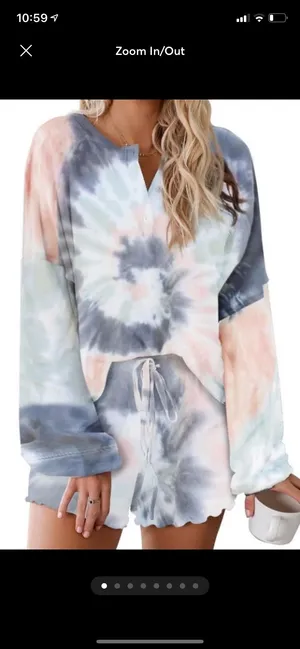 Tie Dye Lounge Set small Multiple thumbnail 1
