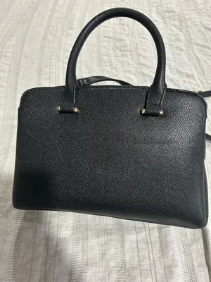 Nine West Black Purse Faux Leather Crossbody thumbnail 7