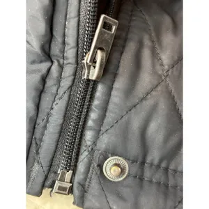Ava & Viv Black Quilted Biker Jacket Full Zip Snap Pockets 1X F18492703 thumbnail 8