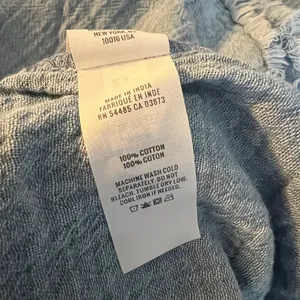 Aerie Chambray Mineral Wash Tunic Length Button-Up Shirt thumbnail 14