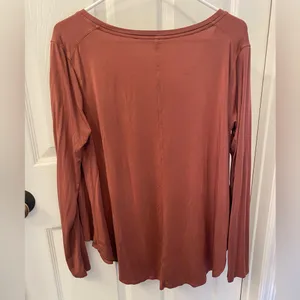 lululemon athletica Terracotta Long Sleeve oversized top thumbnail 2