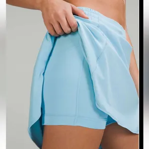 Lululemon Hotty Hot High-Rise Skirt Light Baby Blue Size 2 thumbnail 2