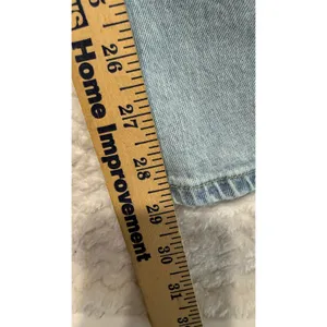 Gap 90s Loose Low Rise Jeans Light Wash Blue Cotton Size 30 10R 4439 thumbnail 5
