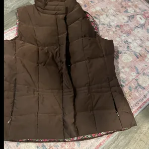 Lilly Pulitzer vintage brown vest size‎ small thumbnail 2