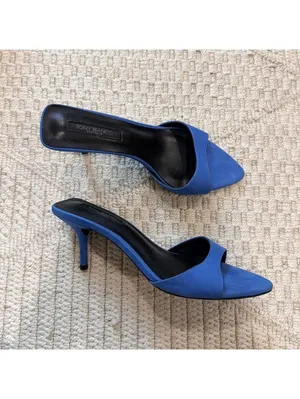Tony Bianco Hallie Sandal in Lapis Nubuck thumbnail 2