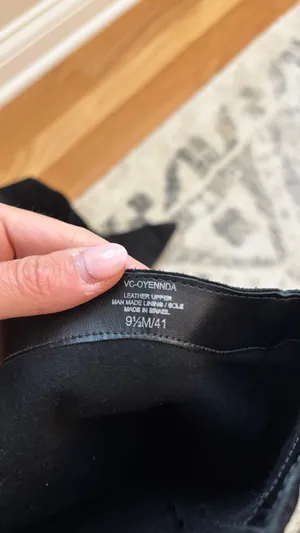 Vince Camuto Boots Black Suede thumbnail 4