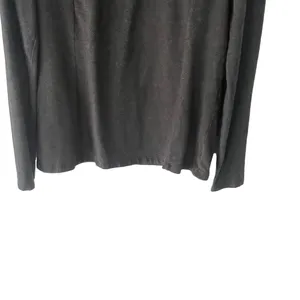Eddie Bauer Women's Size‎ Small Petite Soft Grey Baselayer Turtle Neck Top thumbnail 3