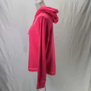 Hollister Pink Surf Pullover Hoodie Size Medium thumbnail 4