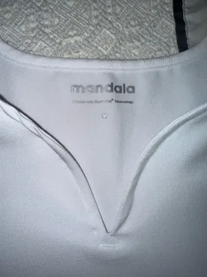 White scrub top M Size M thumbnail 2