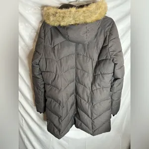 ZeroXposur Freya Faux-Fur Hood Quilted Walker Coat size Large thumbnail 3
