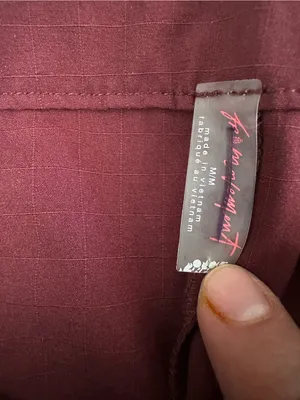 115 FP Movement by Free People Burgundy Cargo Skort med thumbnail 7