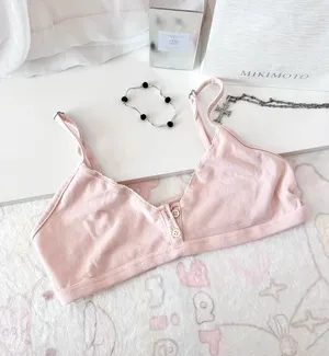 Brandy Melville Pink Bralette thumbnail 1