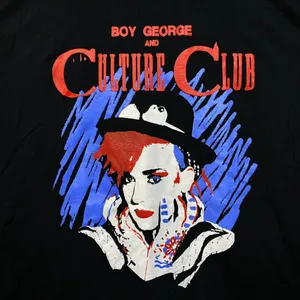 Boy George and Culture Club 2023 Tour Soul Pop Band Tee 2X thumbnail 2