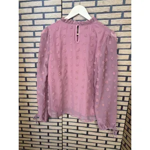 Liumilac Mauve Blouse‎ Size Medium Pink thumbnail 2