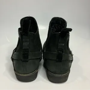 Teva De‎ La Vina dos leather ankle boots black size 6.5 thumbnail 6