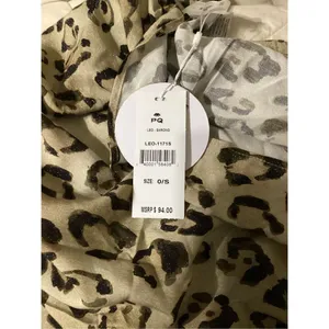 New. PQ Leopard Sarong. O/S. Retails $94 thumbnail 8