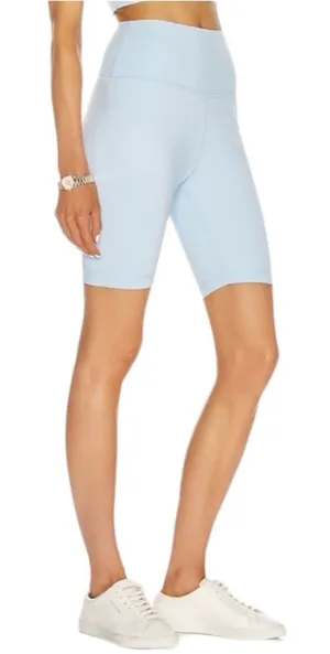 Carbon38 High Rise Takara ShineIce blue Biker Short Size Small thumbnail 1