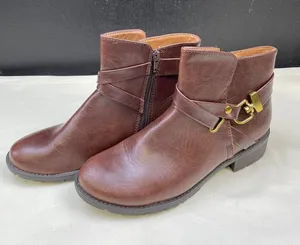 Croft & Barrow Otholite Women's Brown Ankle Boots Shoes Size 8.5 SKU 6193 thumbnail 1