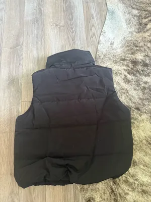 Black Puffer Vest thumbnail 3