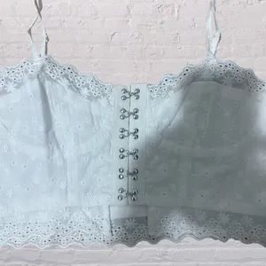 S110 Elegant White Lace Camisole Top thumbnail 2