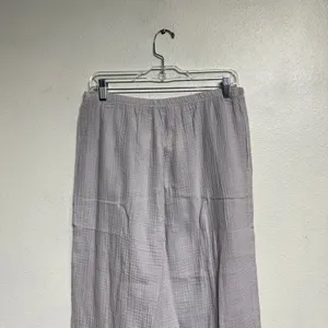 J. Valdi Lavender Cotton Swim Cover-Up Pants Sz XL NWT thumbnail 9
