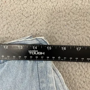 Vintage Russ State Of Blue Denim Skort Women 12 Petite 90s Light Wash thumbnail 6