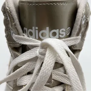 Adidas Neo Label Gold Metallic Leather Women’s High-Tops w/White Midsole-Sz 7.5 thumbnail 10
