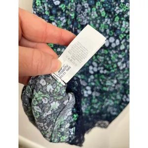 Aerie Floral Lace Trim Mini Slip Dress Size S NWT Y2K Romantic‎ Fairy thumbnail 10