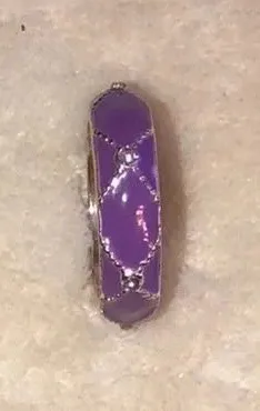 𝅺purple silver Ring Purple thumbnail 1