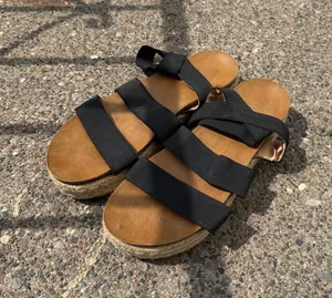 Chunky Sandals Black Size 9 thumbnail 1
