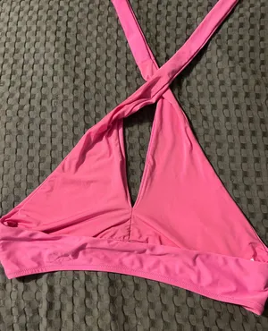 Aerie Hot Pink Bikini Top thumbnail 2