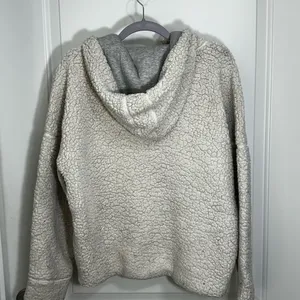 Prana Permafrost Half Zip Sherpa High Pile Hoodie Lined Jacket Size Med 23”P2P thumbnail 3