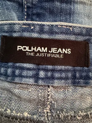 Pelham Jeans Distressed Denim Mini Skirt Women’s Size 28 Blue Stretch Y2K thumbnail 6
