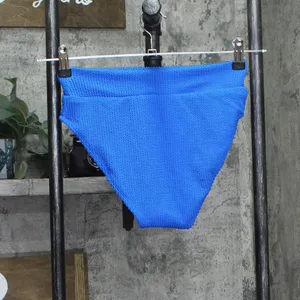 NEW Salt + Cove Banded High-Waist Swim Bikini Bottoms Cosmic Cobalt Blue S thumbnail 5